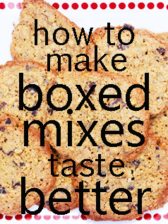 how to make boxed mixes taste better
