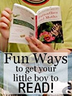Fun Ways To Get Your Little Boy To Read