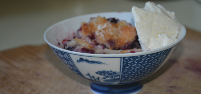 Recipe for Delicious Blackberry Cobbler